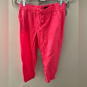 J.Crew factory cropped linen pants